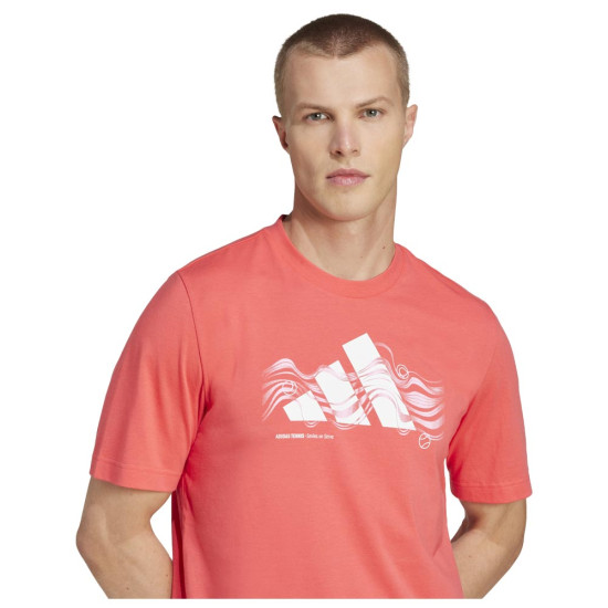 Adidas Ανδρική κοντομάνικη μπλούζα Tennis Logo Graphic Tee